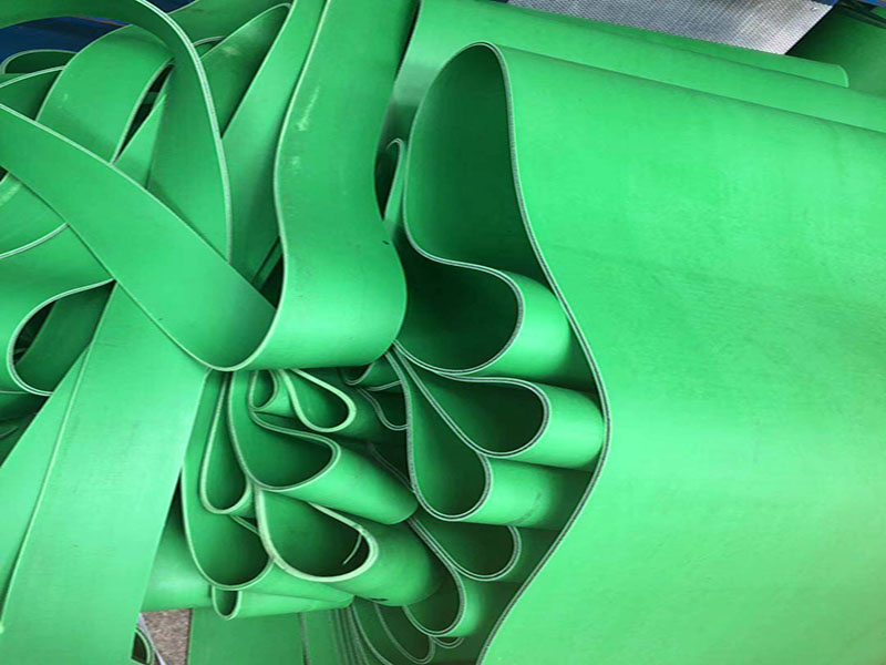 綠色橡膠輸送帶