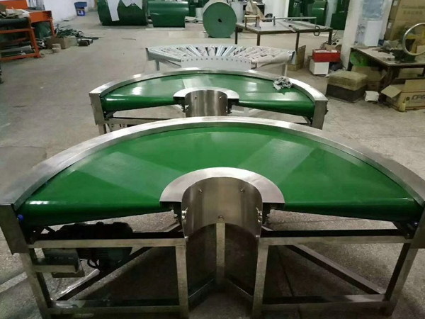 皮帶轉(zhuǎn)彎輸送線