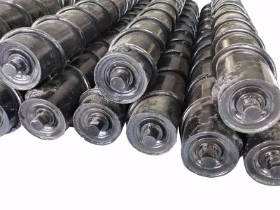 托輥 不銹鋼滾筒輸送帶 橡膠托輥  輥筒廠家