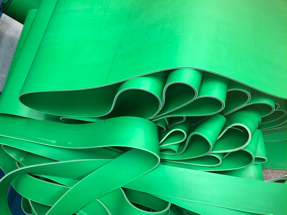 金泰綠色橡膠輸送帶