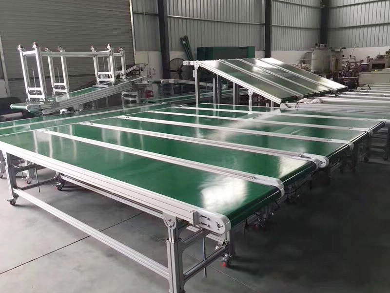 皮帶單斜面輸送機